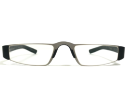 Porsche Design Reading Glasses P8801 A Matte Black Silver 48-20-150 +1.0... - $140.04