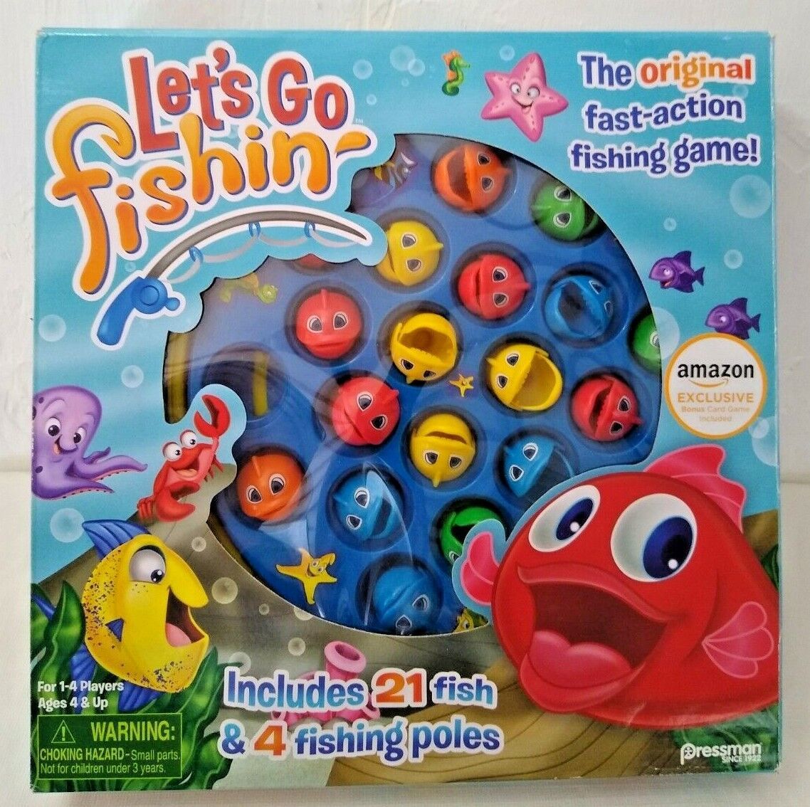 Robot Safari Kids First - Let's Go Fishin' Games - Incomplete/Mostly There - $11.85