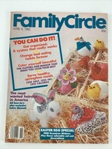 Vintage Family Circle Magazine April 1985 Fashion Hair Easter Egg Special 1980s - £18.60 GBP