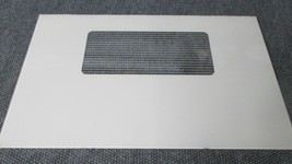 74004849 MAYTAG RANGE OVEN OUTER DOOR GLASS WHITE (29 5/8&quot; X 18 7/16&quot;) - $120.00