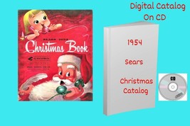 Vintage 1954 Sears Christmas Catalog Toys &amp; More See Picture &amp; Description - £14.16 GBP