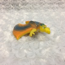 Yellow Orange Blue Dragon Plastic McDonalds Happy Meal Toy Collectible Vtg 1997 - £7.60 GBP