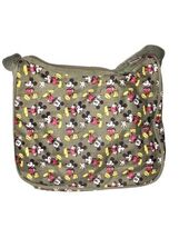 Disney Mickey Mouse Nylon Handbag Purse Diaper Bag Olive Green 10” Trave... - $26.84 CAD