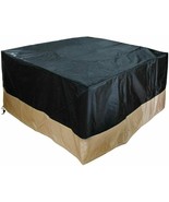 40&quot;x 40&quot; Waterproof Patio Square Cover 600D for Outdoor Fire Pit Table F... - $866.75 MXN