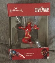 2016 Hallmark Marvel IRON MAN Civil War Christmas Tree Ornament - New - £7.96 GBP