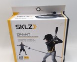 New SKLZ Zip-N-Hit Pro Baseball Softball Guided Pitch &amp; Return Batting T... - £15.45 GBP