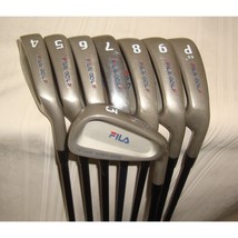 FILA F-02 MID SIZE IRONS 3-PW Stiff FLEX GRAPHITE Right Handed - $148.49