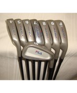 FILA F-02 MID SIZE IRONS 3-PW Stiff FLEX GRAPHITE Right Handed - £110.90 GBP