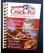 Rival 2007 Crock Pot Cookbook 3 Books in 1 Slow Cooker Favorites Winning... - £7.47 GBP