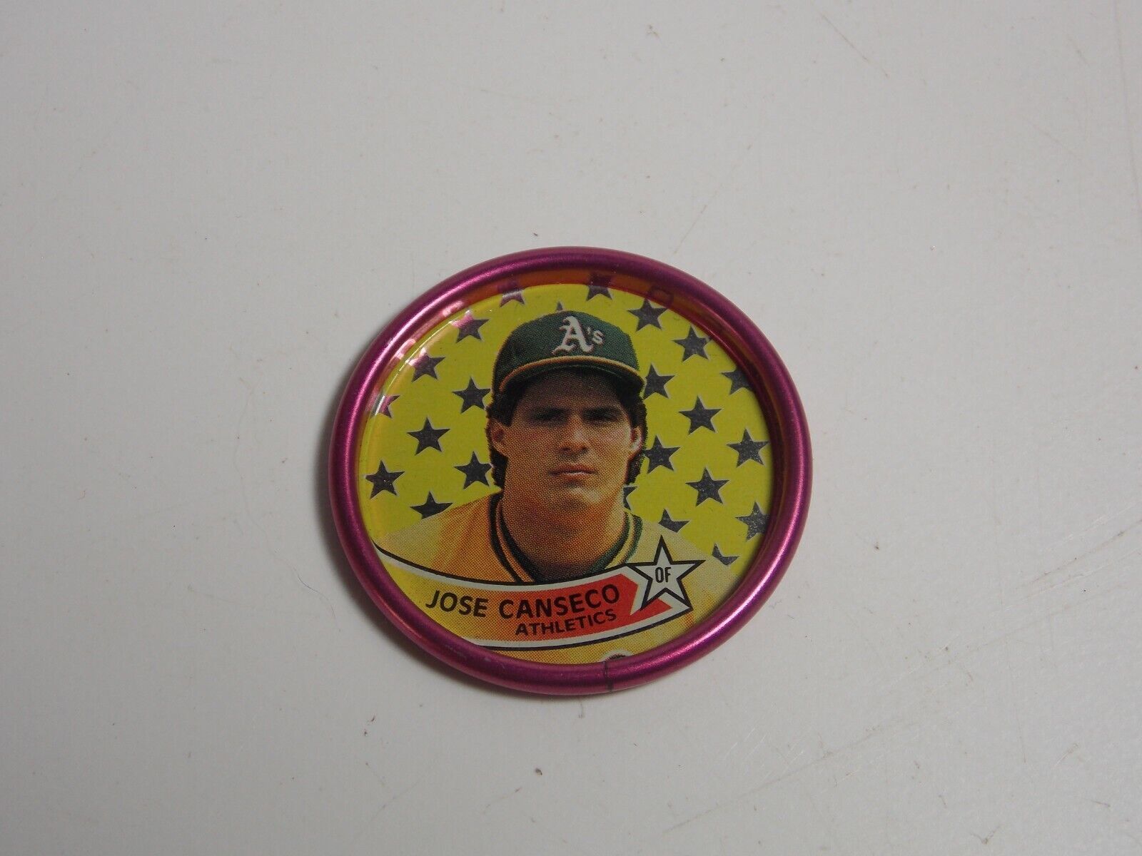 1989 Topps Coins Jose Canseco #29 Oakland Athletics A's - $3.99