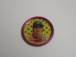 1989 Topps Coins Jose Canseco #29 Oakland Athletics A&#39;s - $3.99