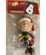 Peanuts Charlie Christmas Santa  Ornament Kurt S. Adler Sealed G4 - £8.83 GBP