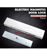 Electric Magnetic Door Lock 600Lb/280Kg Force Holding For Access Control... - £31.58 GBP