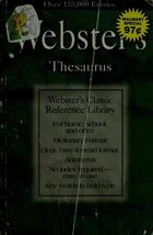 Webster&#39;s Thesaurus - $29.32 MXN