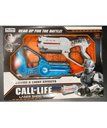 Call Of Life Laser Infrared Shooting Toy Blue &amp; Grey Guns Sealed Model T... - $61.10 CAD