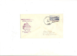 US Navy USS Bream SS 243 1960 Cover Stamp 4 Cent FIrst Automated Post Of... - $2.50