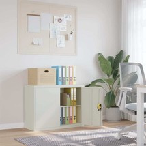  File Cabinet Light Grey Powder-coated steel - $8,237.84 MXN