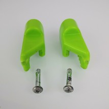 Fisher Price Rainforest Bouncer Replacement Green Plastic Side Attachment Pieces - £10.27 GBP