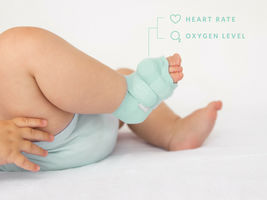 Owlet Smart Sock 2 Baby Heart Rate &amp; Oxygen Level Health Monitor - £156.90 GBP