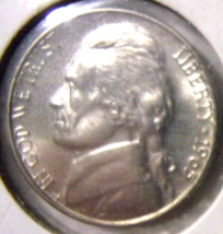 1965 Jefferson Nickel - Uncirculated - SMS - $2.97