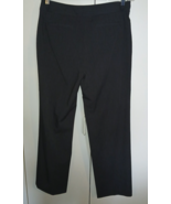 LIZ CLAIBORNE &quot;AUDRA&quot; LADIES GRAY DRESS PANTS-6-POLY/RAYON/SPANDEX-BAREL... - $13.99