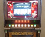 Gay 90&#39;s Video Poker Deluxe Oak Cabinet - $2,470.05