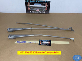 OEM 75 Cadillac Deville TRICO WINDSHIELD WIPER ARMS - LEFT &amp; RIGHT - $123.74