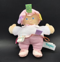 Mary Meyer Taggies Doll Lovey Signature Collection Blonde Blue Eyes - £8.75 GBP