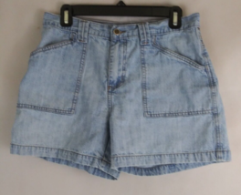 Zena Women&#39;s Slash Pocket Booty Jean Shorts Size 10 Inseam 4&quot; - $9.89
