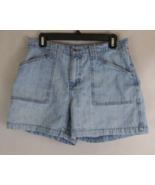 Zena Women&#39;s Slash Pocket Booty Jean Shorts Size 10 Inseam 4&quot; - $186.16 MXN