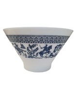 RARE Hazel Atlas Blueish Gray Arabian Knights Wedgwood Milk Glass Bowl 1... - £39.56 GBP