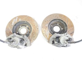 Pair of Front Brake Calipers With Rotors OEM 2007 2013 Volvo C30 R Design90 D... - £237.97 GBP