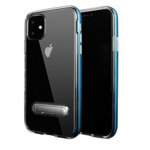 Transparent Bumper Case w/ Kickstand for iPhone 11 Pro Max 6.5″ BLUE - £5.79 GBP