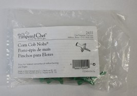 THE PAMPERED CHEF COB NOB CORN COB HOLDERS #2455 NIP - £11.85 GBP