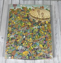 Vintage Springbok Super Dome Sunday 500 Piece Puzzle - Football Bowl - £13.94 GBP