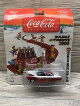 Johnny Lightning Coca-Cola Holiday Automents 1955 Ford Crown Victoria Or... - $8.90