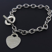 Hot Sale Buckle Design Bracelet New Style Brand Women Bracelet Gold Chain Heart  - £9.71 GBP
