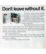 1968 Philippine Airlines Advertisement Vintage California Orient Express... - $363.77 MXN