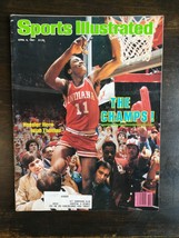 Sports Illustrated April 6, 1981 Isiah Thomas Indiana Hoosiers First Cover 324B - £31.15 GBP