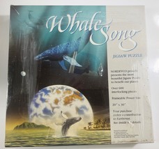 Whale Song Jigsaw Puzzle 600 Pieces By Nordevco  20 X 30” 1990 NEW SEALED - £8.78 GBP