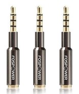 FosPower 3.5mm Male to Female Stereo Audio Jack Adapter - Extension, AUX... - $14.00
