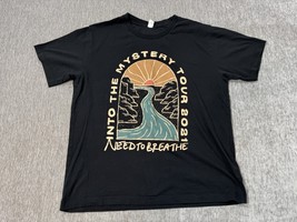 NeedToBreathe Shirt Adult Large Into The Mystery Tour 2021 T-shirt Citie... - $19.79
