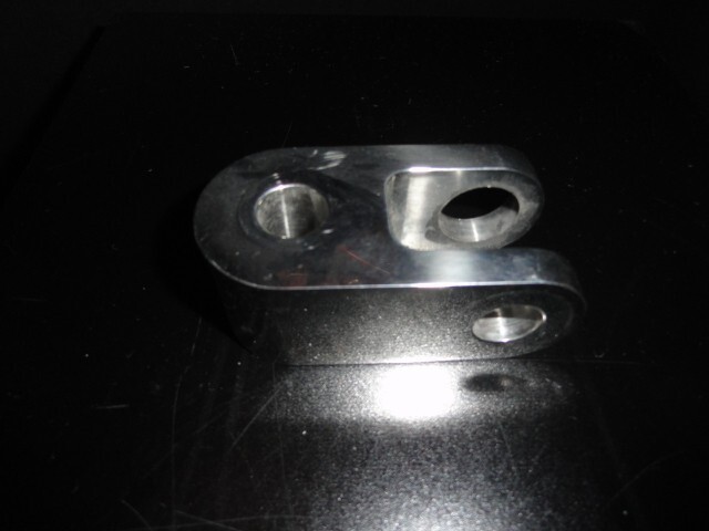 Marine Machine Transom Mount Cylinder Polished Medium Clevis Item image 4