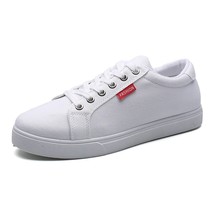 Hot Sale White Men&#39;s Skate Shoes  Canvas Sneakers Skated  Shoes Unisex Cheap Sne - £93.73 GBP