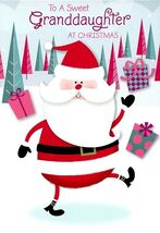To A Sweet Granddaughter At Christmas - Christmas Greeting Card - 21016 - $1.39 To A Sweet Granddaughter At Christmas - Christmas Greeting Card - 21016 - $1.39