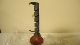 Long neck Candlestick holder inrustic wood and metal image 2