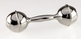 Tiffany &amp; Co. Estilo Vintage Antiguo Plata de Ley Dumbell Bebé Sonajero ... - $296.99