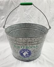 New Large Rolling Rock Beer Tub Of Rocks Man Cave Party Ice Bucket 15&quot; x... - $79.15