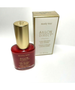 MARY KAY Salon Direct Long-Wearing Nail Enamel RICH RED  New Discontinued - $5.39