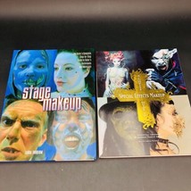 Lot of 2 Books Stage Makeup &amp; Special Effects Makeup Theater Halloween C... - £12.82 GBP